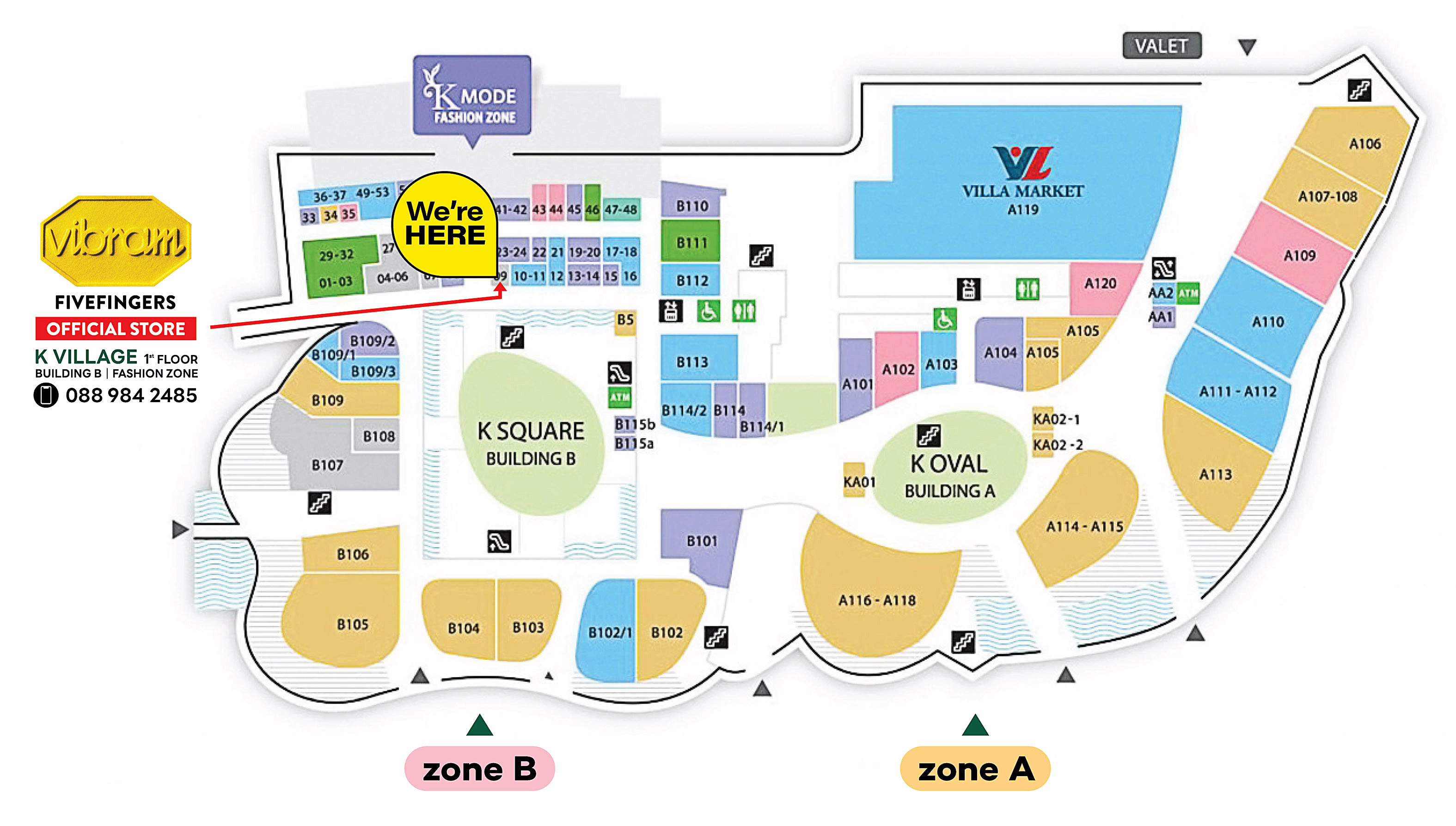K Village Map Preview